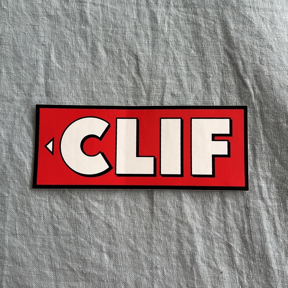 CLIF BAR STICKER
